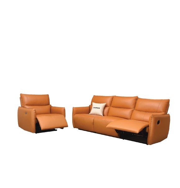 Palmas Genuine Leather 1+3 Sofa