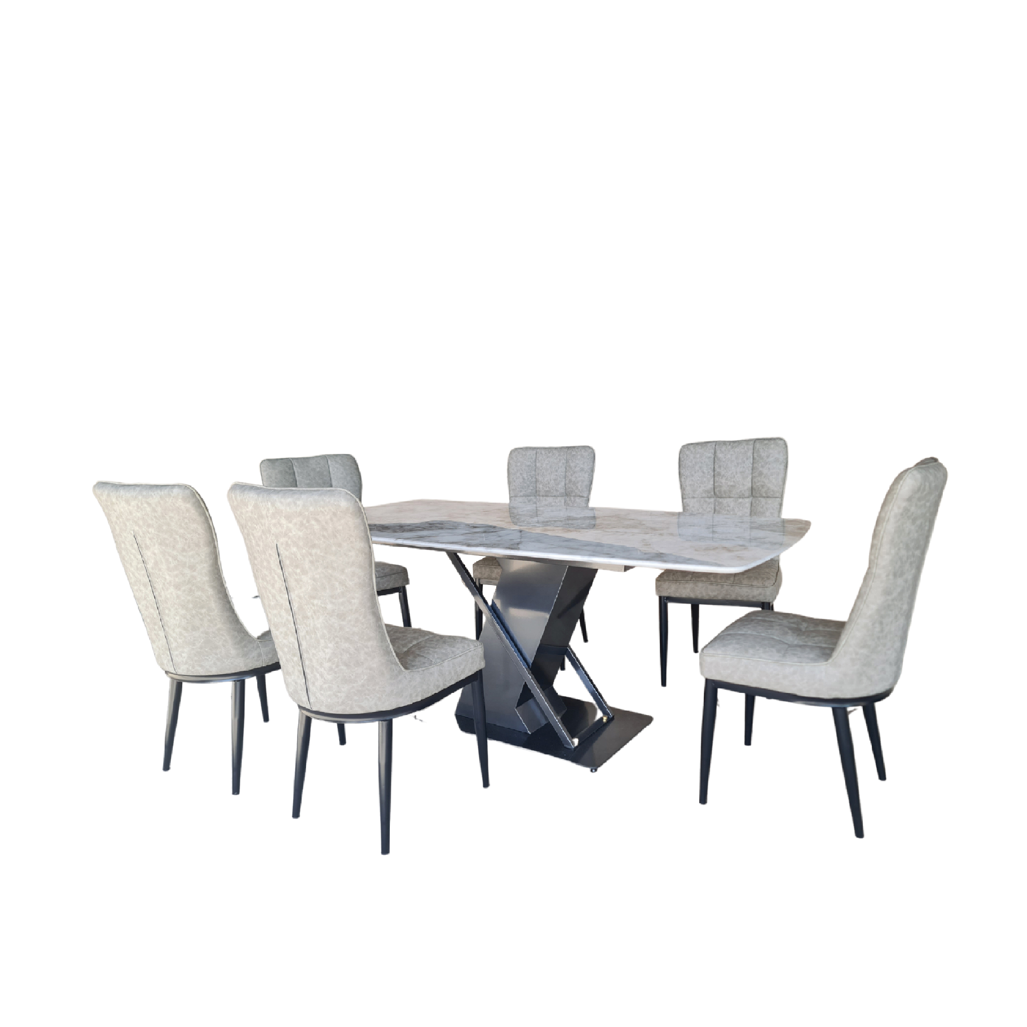 Cáceres Marble Dining Set