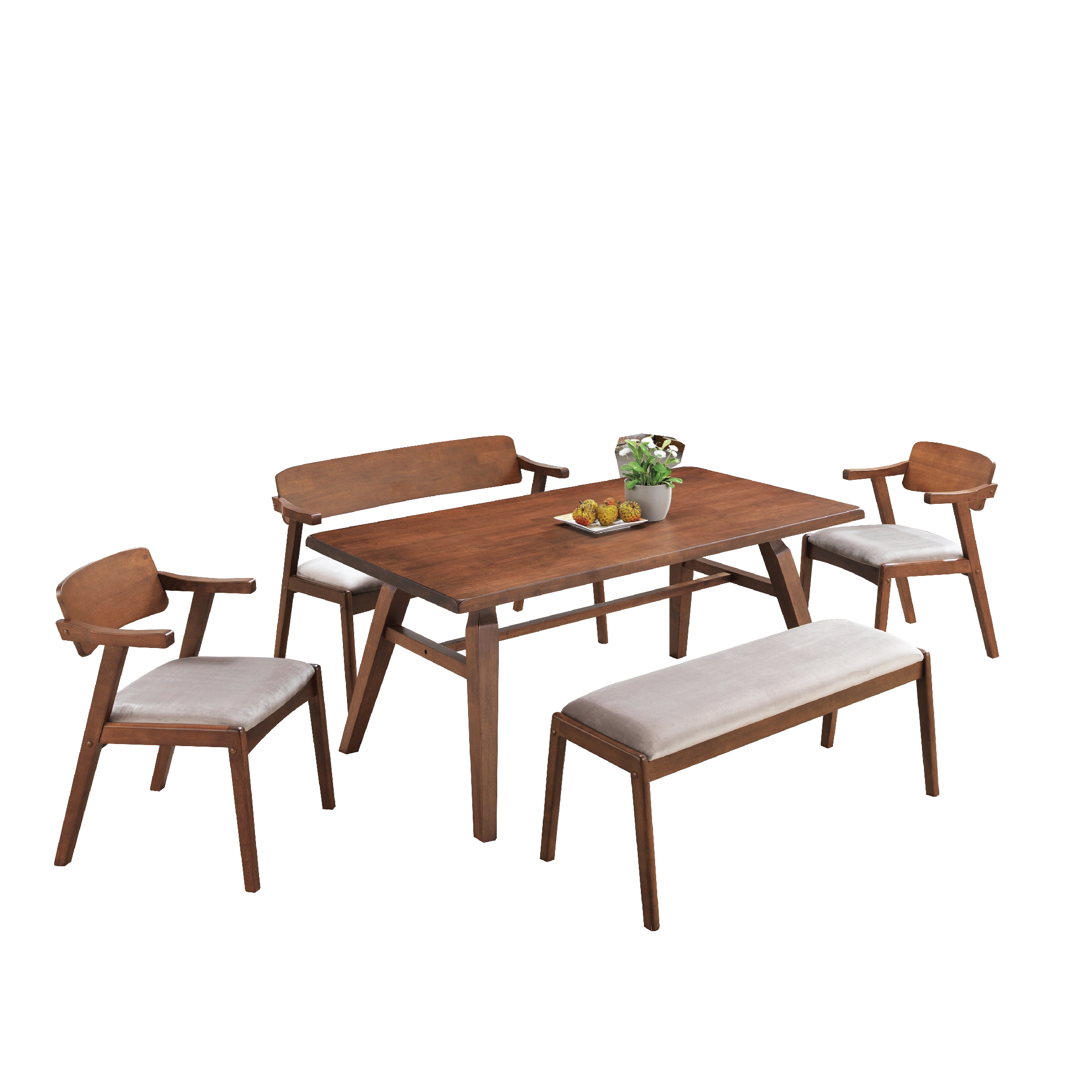 Santander Wooden Dining Set